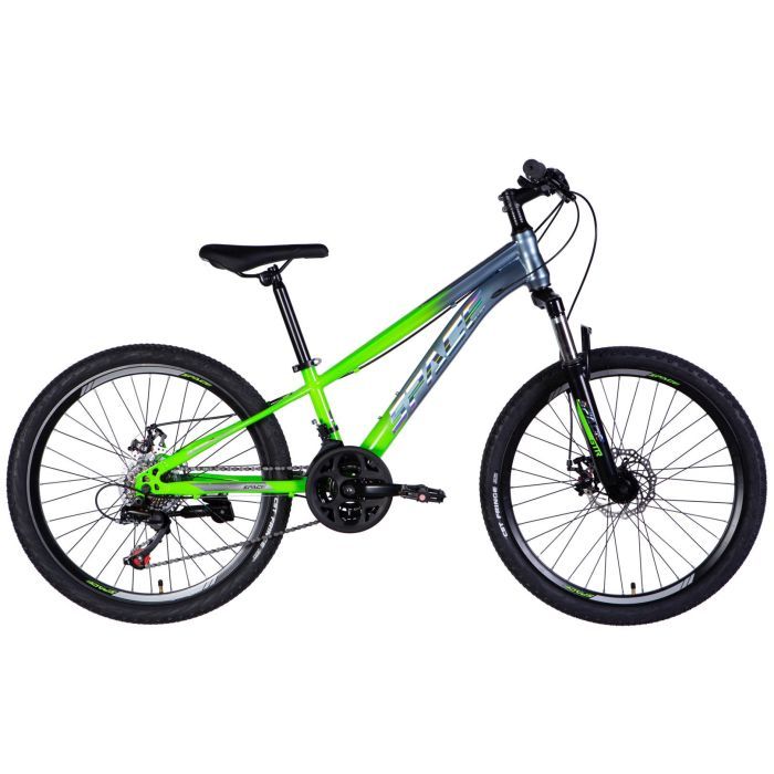 Велосипед Space 24" MARS DD FR рама-11" ST 2026 чорний з білим (OPS-SP-24-059)