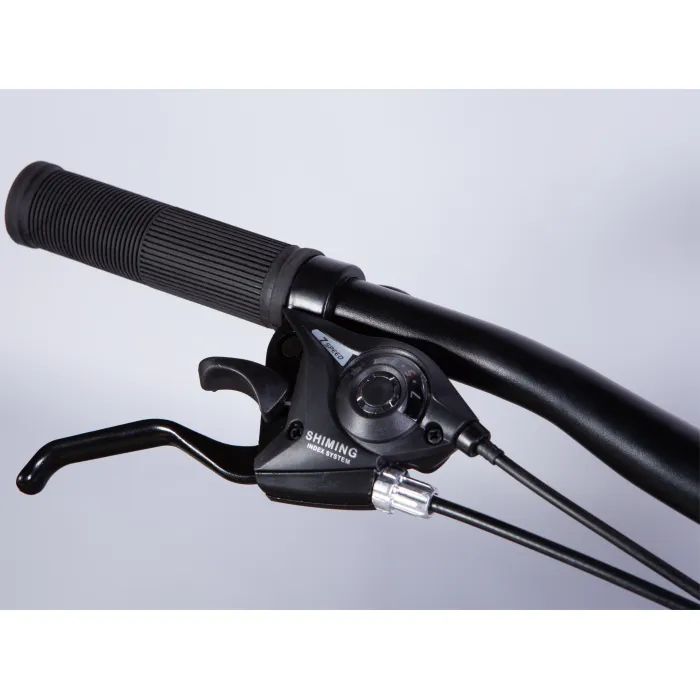 Велосипед Space 24" MARS DD FR рама-11" ST 2026 чорний з білим (OPS-SP-24-059) изображение 7