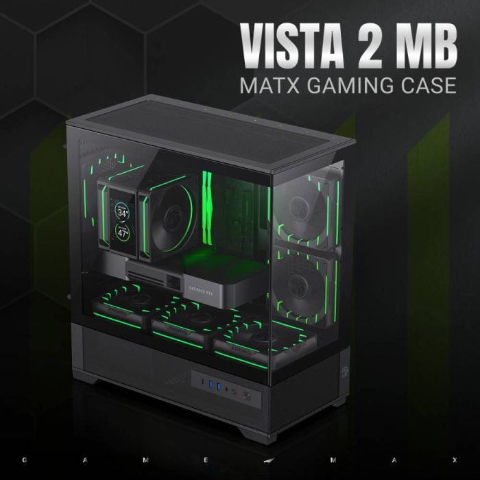 Корпус для ПК Gamemax VISTA 2 MB изображение 8