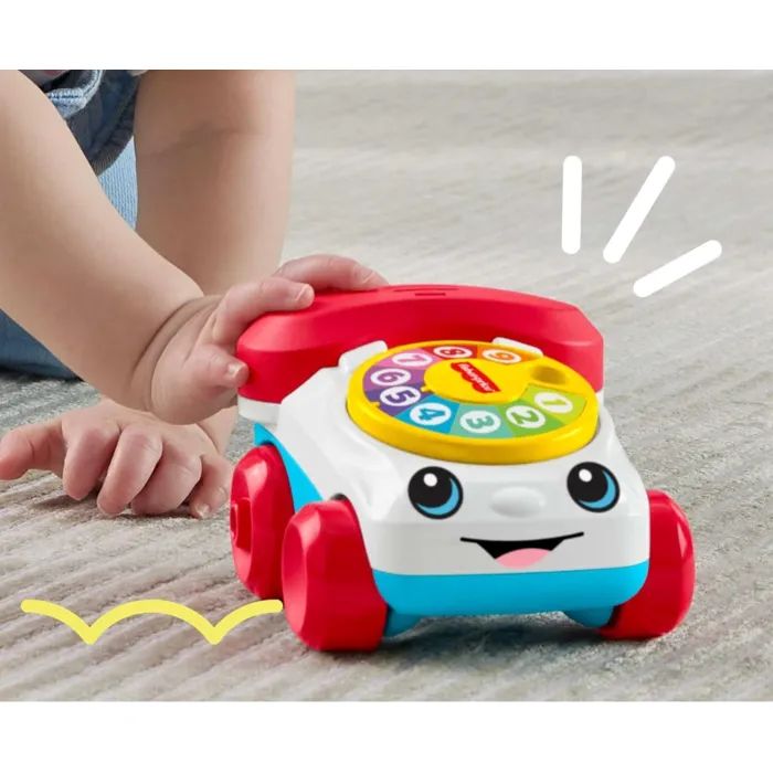 Каталка Fisher-Price машинка "Веселый телефончик" (JKD56) изображение 5
