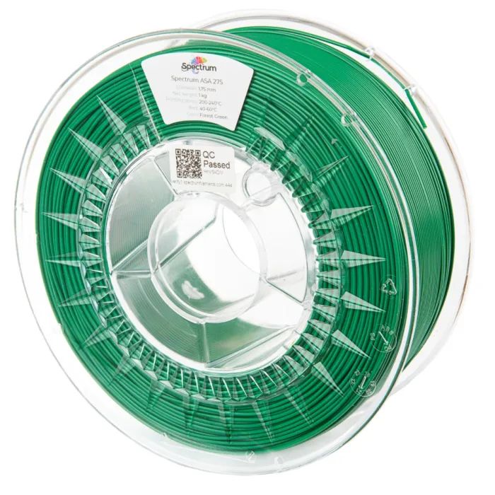 Пластик для 3D-принтера Spectrum ASA 275 1.75 mm 1kg FOREST GREEN (80532)
