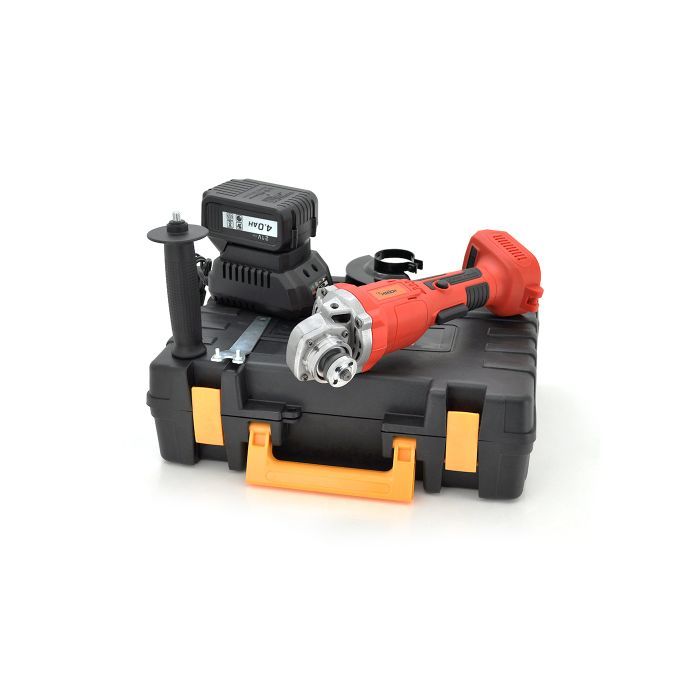 Шліфувальна машина Merlion AG2110 21V, 4,0Ah 125мм (AG2110) зображення 2