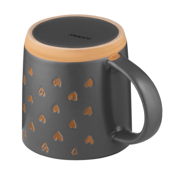 Чашка Ardesto Alda, 365мл, кераміка, сірий (AR3496) изображение 5