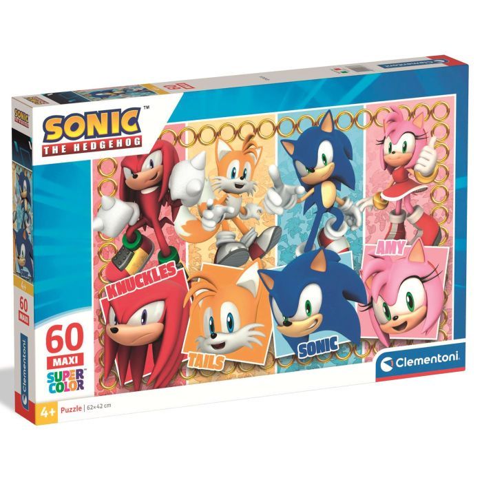Пазл Clementoni Maxi Sonic 60 элементов (26073)