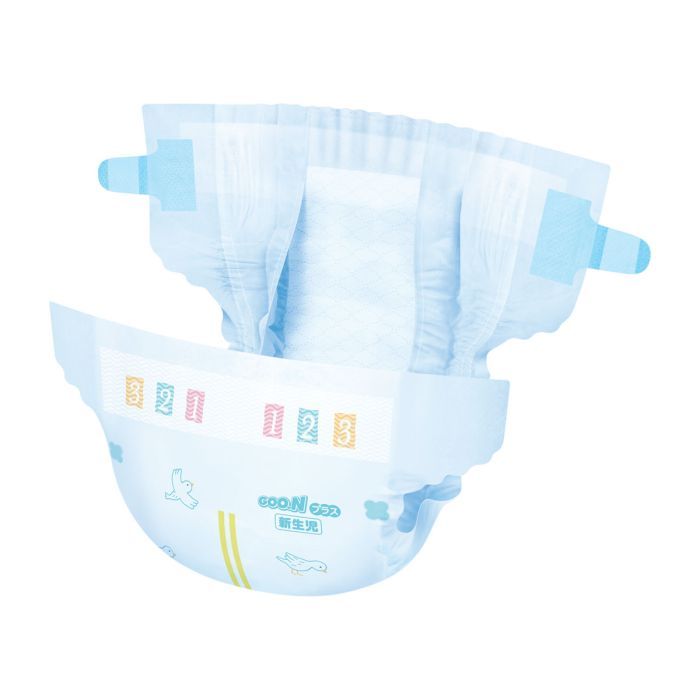 Подгузники GOO.N Plus для новонароджених Розмір 1 (NB), до 5 кг, 68 шт (21001495) изображение 4