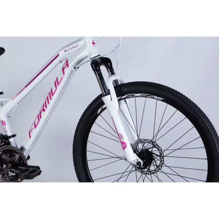 Велосипед Formula 26" BLACKWOOD DD рама-13" AL 2026 біло-рожевий (OPS-FR-26-802) изображение 4