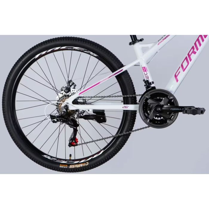 Велосипед Formula 26" BLACKWOOD DD рама-13" AL 2026 біло-рожевий (OPS-FR-26-802) изображение 5