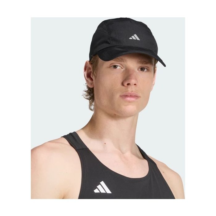 Кепка Adidas Runningxadizero Lightweight Climacool JD1160 чорний OSFW 56-57 см (4067902599922) изображение 5