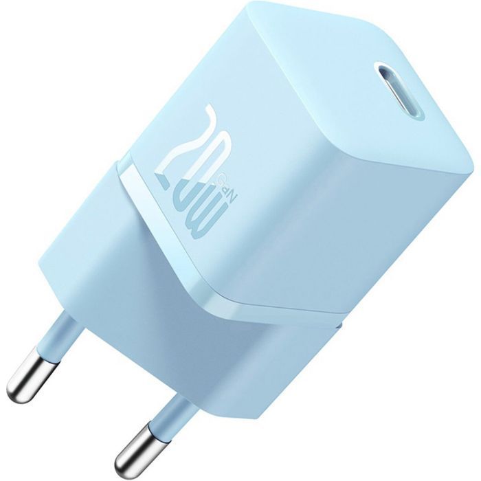 Зарядное устройство Baseus USB-C PD20W GaN blue (CCGN050103)