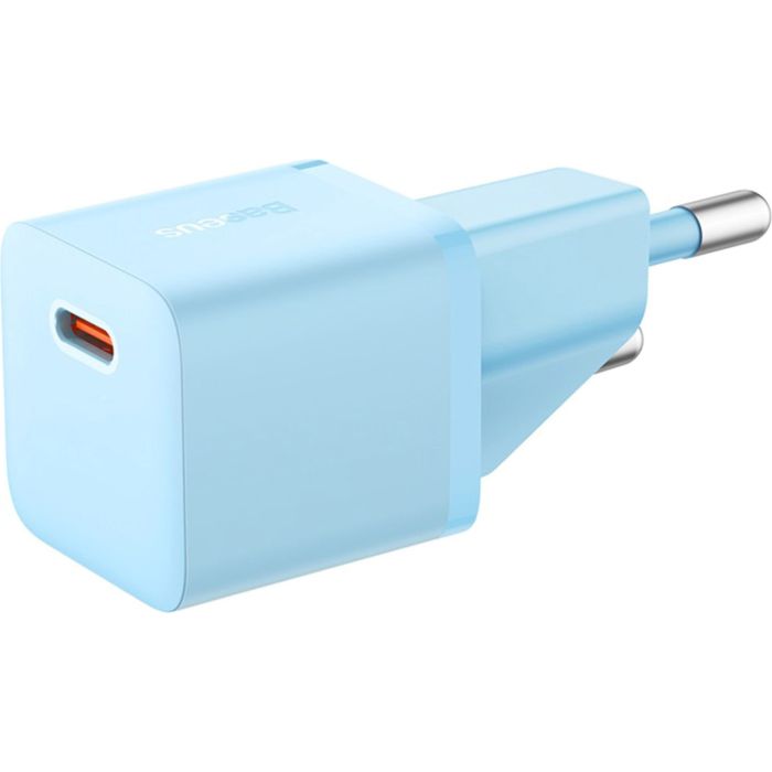 Зарядное устройство Baseus USB-C PD20W GaN blue (CCGN050103) изображение 2
