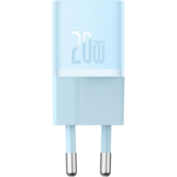 Зарядное устройство Baseus USB-C PD20W GaN blue (CCGN050103) изображение 3