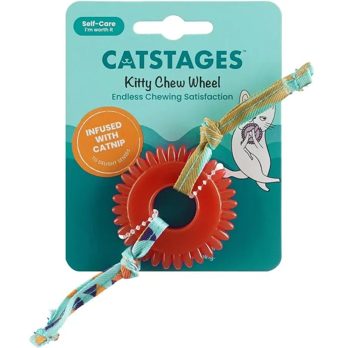 Игрушка для кошек Petstages Колесо красное (0871864007159) изображение 2