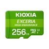 Карта памяти Kioxia 256GB microSDXC class 10 UHS-I U3 V30 Exceria High Endurance (LMHE1G256GG2)