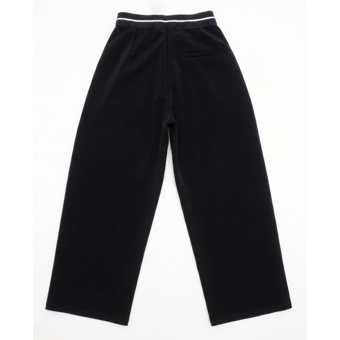 Штаны детские A-Yugi палаццо (9396-146G-black) изображение 5