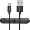 Держатель для кабеля Ugreen LP114 Cable Organizer (2 pack) Black (30762) изображение 3