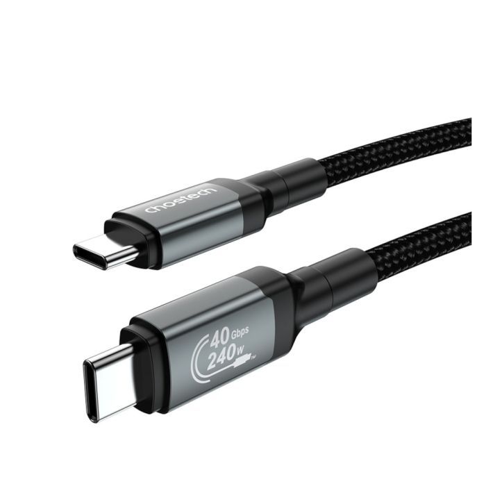 Дата кабель USB-C to USB-C 2.0m USB4 Gen 3 240W 8K Choetech (XCC-1042) изображение 2