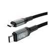 Дата кабель USB-C to USB-C 2.0m USB4 Gen 3 240W 8K Choetech (XCC-1042) изображение 2