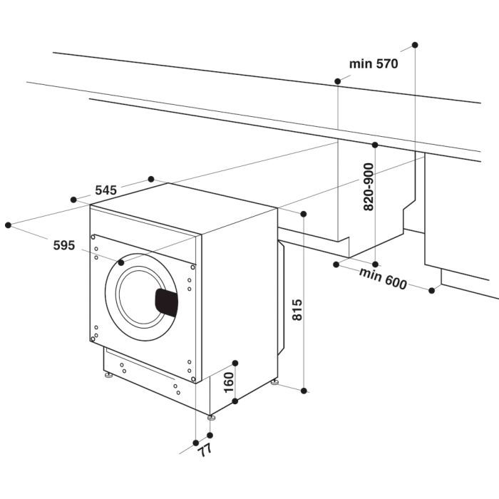 Пральна машина Whirlpool BI WMWG 71483E EU зображення 11