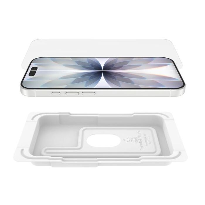 Скло захисне Belkin TemperedGlass AM iPhone 16 Pro (OVA159HQ) зображення 3
