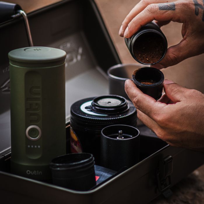 Портативная кофеварка Outin Nano Espresso Machine OTEM-01 Forest Green (OTEM-01-FG) изображение 10