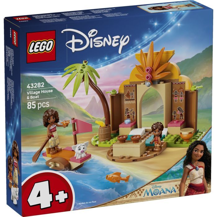 Конструктор LEGO Disney Princess Сельский дом и лодка (43282)