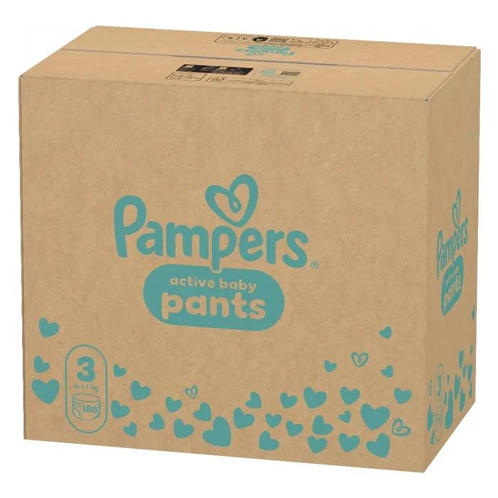 Подгузники Pampers Pants Midi Размер 3 (6-11 кг) 128 шт. (8006540069417) изображение 2