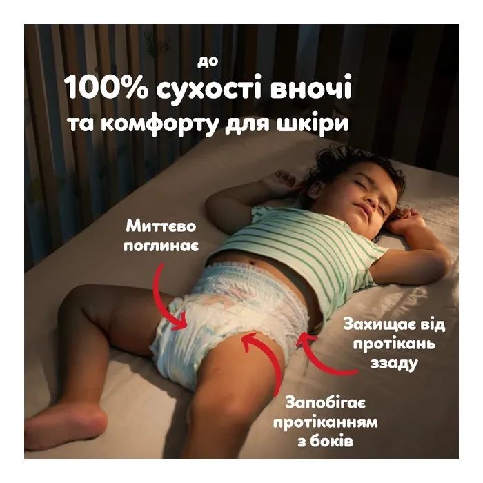 Подгузники Pampers Pants Midi Размер 3 (6-11 кг) 128 шт. (8006540069417) изображение 3