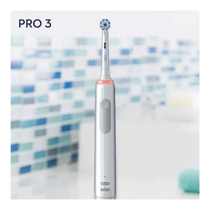 Електрична зубна щітка Oral-B PRO3 3000 D505.513.3 Sensitive (4210201291237) зображення 4
