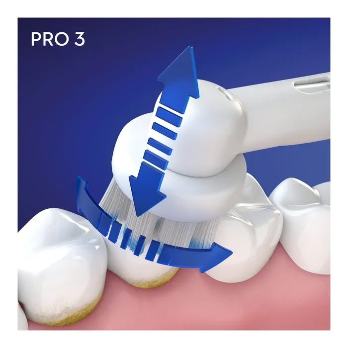 Електрична зубна щітка Oral-B PRO3 3000 D505.513.3 Sensitive (4210201291237) зображення 6