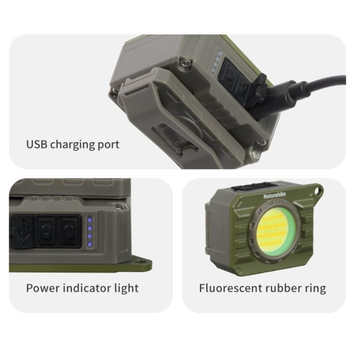 Фонарь Naturehike CNK2450ZM014, оливковий (6927595795675) изображение 2