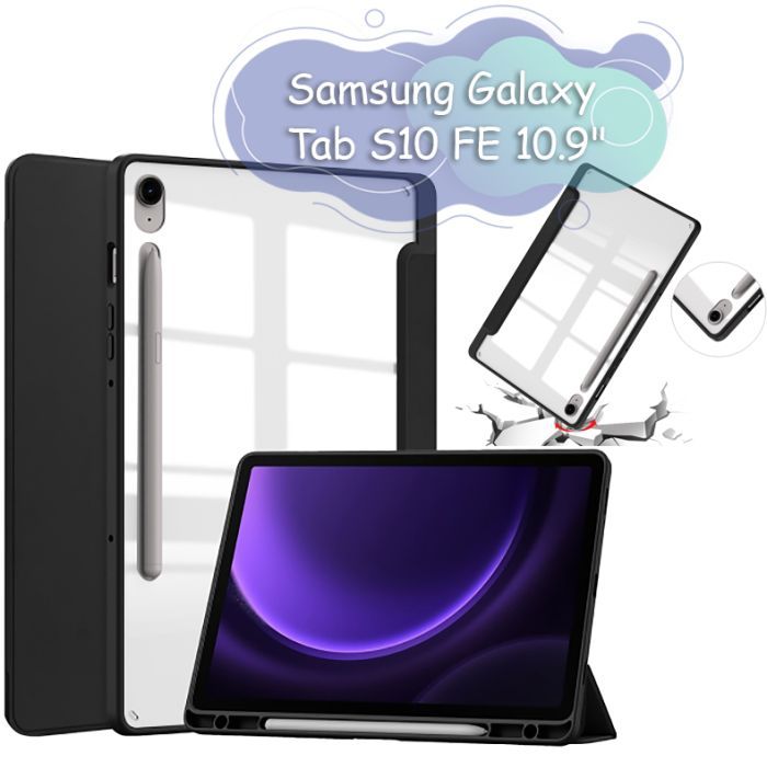 Чохол до планшета BeCover Soft Edge Samsung Galaxy Tab S10 FE (SM-X520/SM-X526) 10.9" Dark Green (713302)