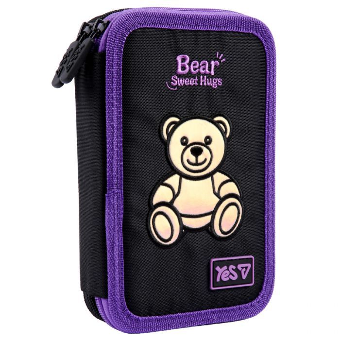 Пенал Yes твердий подвійний Bear Sweet Hugs HP-01 (533710) зображення 2