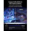 Перехідник HDMI M to HDMI F 8K60Hz 48Gbps 90° corner black Ugreen (85632) зображення 3