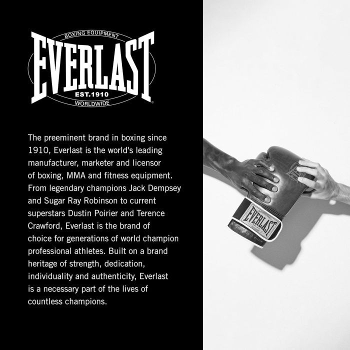 Боксерские перчатки Everlast 1910 Classic Training Glove P00002501 коричневий 12 унцій (009283610302) изображение 6