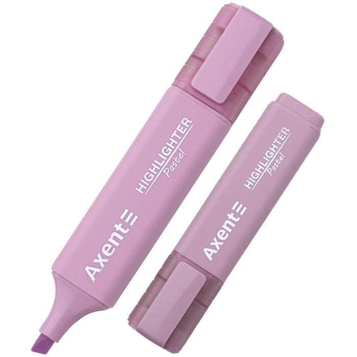Маркер Axent Highlighter 2537-A, 1-5 мм клиноп. жовтий (2537-08-A)