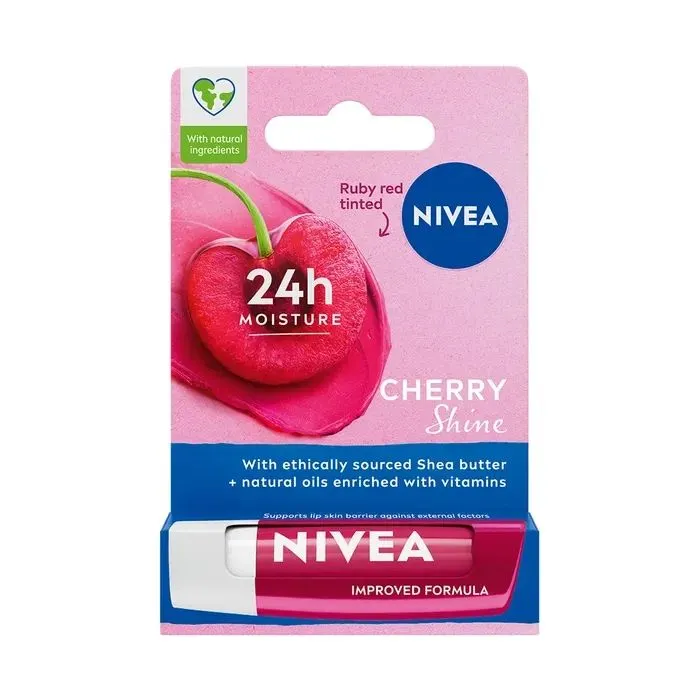 Бальзам для губ Nivea Cherry Shine 4.8 г (4006000002071)