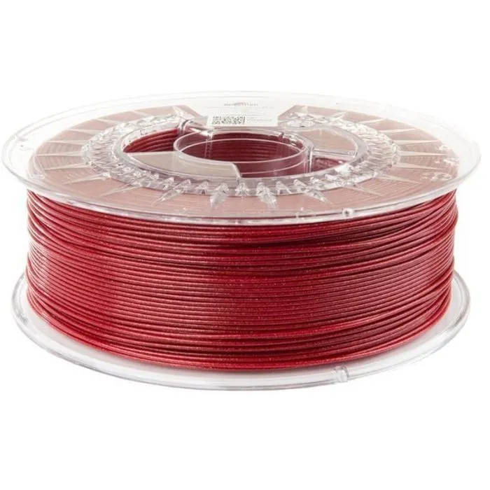 Пластик для 3D-принтера Spectrum PLA Glitter 1.75mm 1kg Red, Sparkle (80274) изображение 2