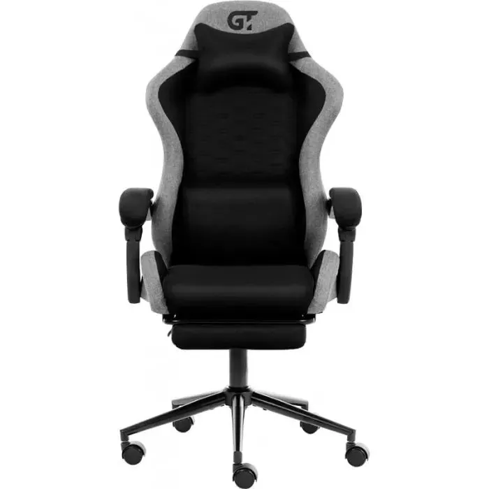 Кресло игровое GT Racer X-2338 Black/Gray (X-2338 Fabric Black/Gray)