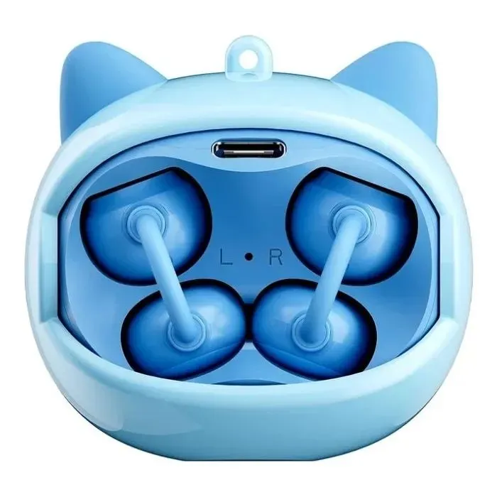 Наушники Blackview AirBuds K1 (Kids) Smiley Blue (5117979083851) изображение 4