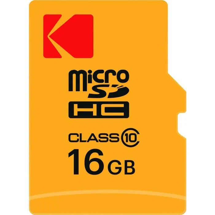 Карта памяти Kodak 16GB microSDHC class 10 UHS-I (EKMSDM16GHC10CJ60K)