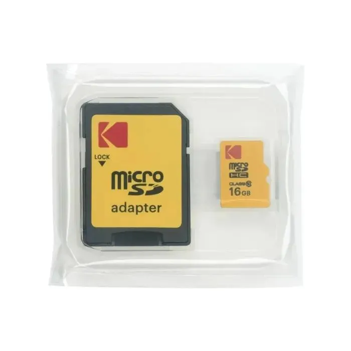 Карта памяти Kodak 16GB microSDHC class 10 UHS-I (EKMSDM16GHC10CJ60K) изображение 3