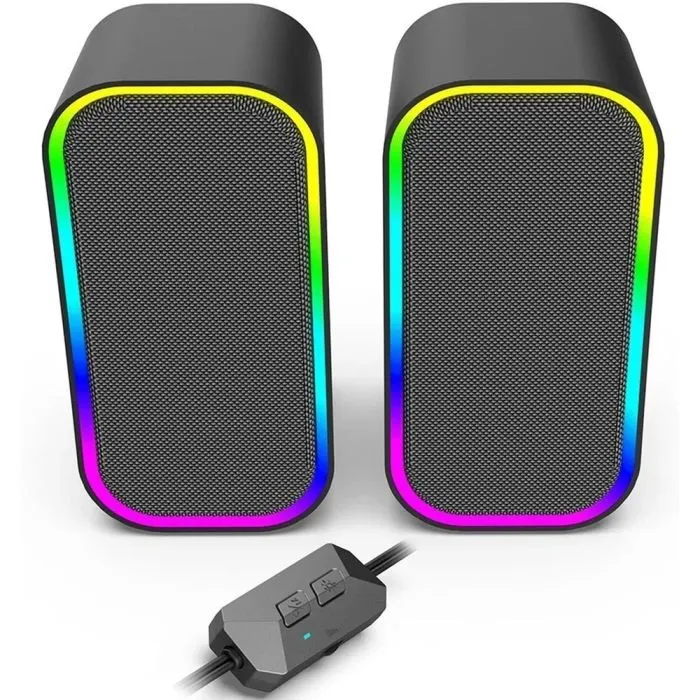 Акустическая система ColorWay Aura 2.0 USB/Bluetooth Gray (CW-SPU02GR) изображение 2