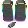 Акустическая система ColorWay Aura 2.0 USB/Bluetooth Gray (CW-SPU02GR) изображение 2