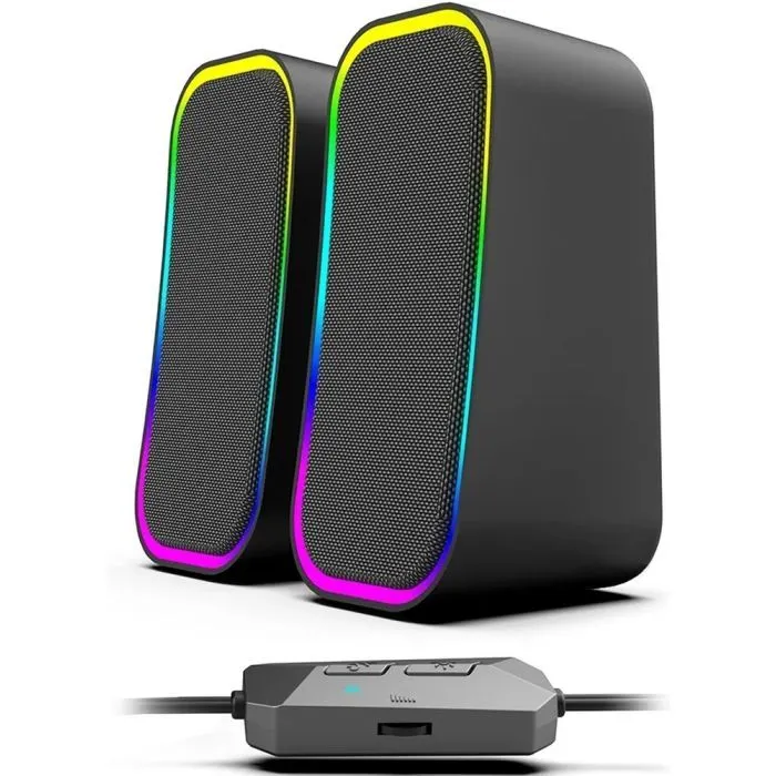 Акустическая система ColorWay Aura 2.0 USB/Bluetooth Gray (CW-SPU02GR) изображение 3