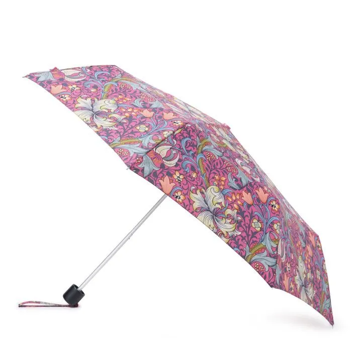 Парасоля Fulton L907-041819 Morris & Co. Minilite-2 UV Golden Lily Pink (L907-041819)