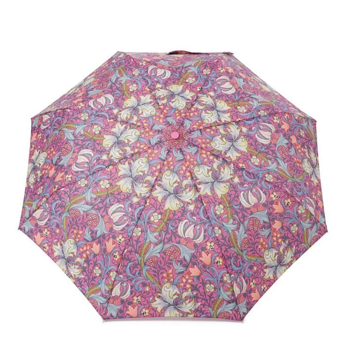Парасоля Fulton L907-041819 Morris & Co. Minilite-2 UV Golden Lily Pink (L907-041819) зображення 2
