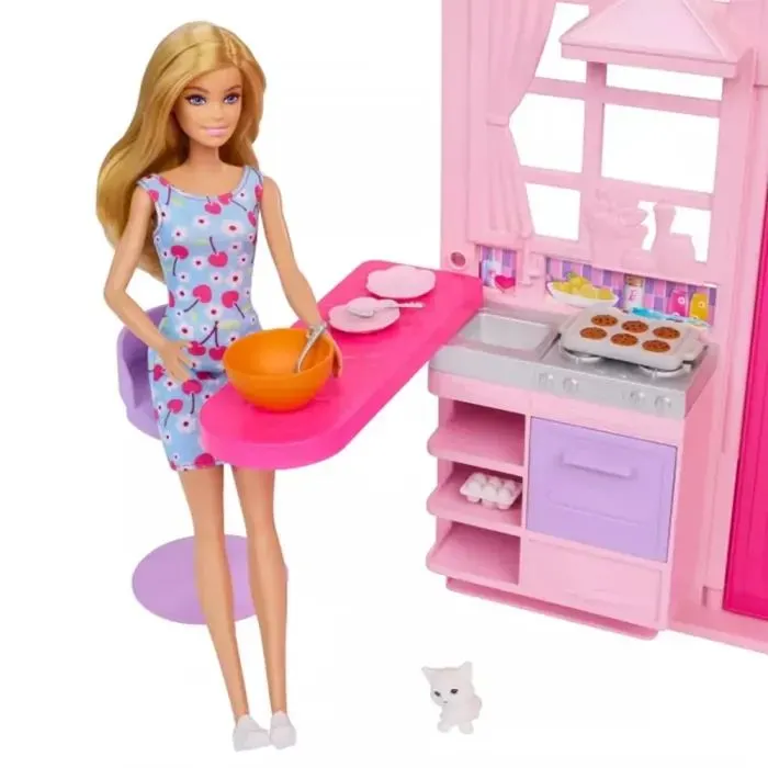 Игровой набор Barbie Портативный домик Выходные за городом (JMD27) изображение 2