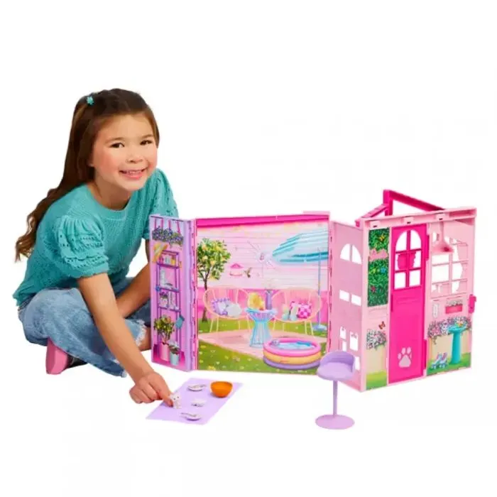 Игровой набор Barbie Портативный домик Выходные за городом (JMD27) изображение 5
