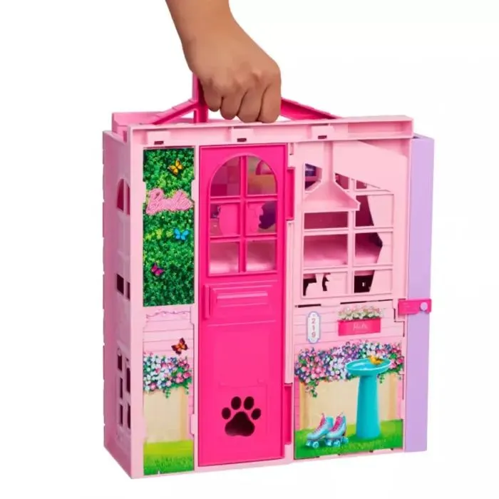 Игровой набор Barbie Портативный домик Выходные за городом (JMD27) изображение 6
