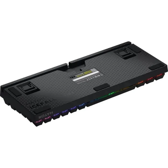 Клавіатура Hator Icefall Mecha 75 Rainbow Led Wireless/Bluetooth/USB UA Black (HTK275UA) зображення 6